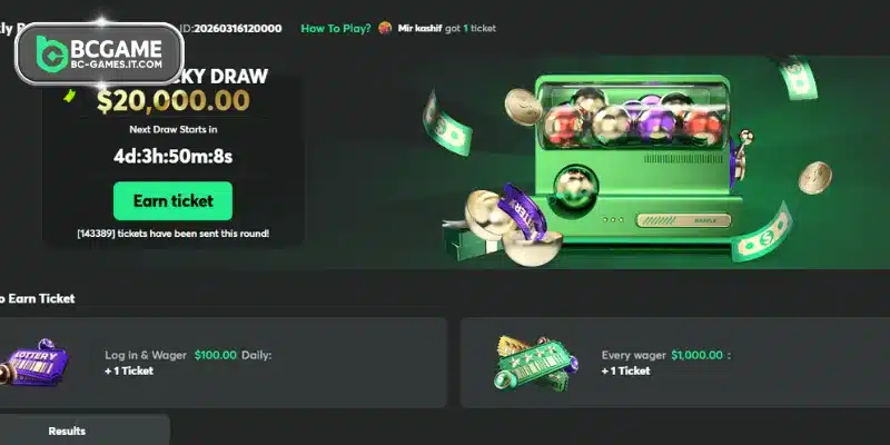 Explore the latest list of BC GAME promotions