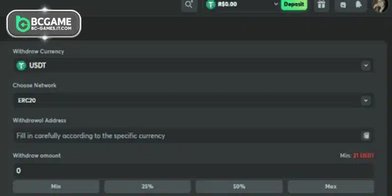 Provide the exact recipient digital wallet address
