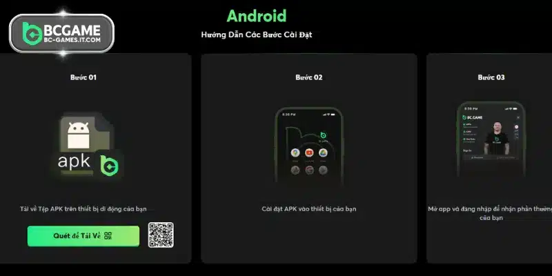 The tool to support players accessing BC GAME download